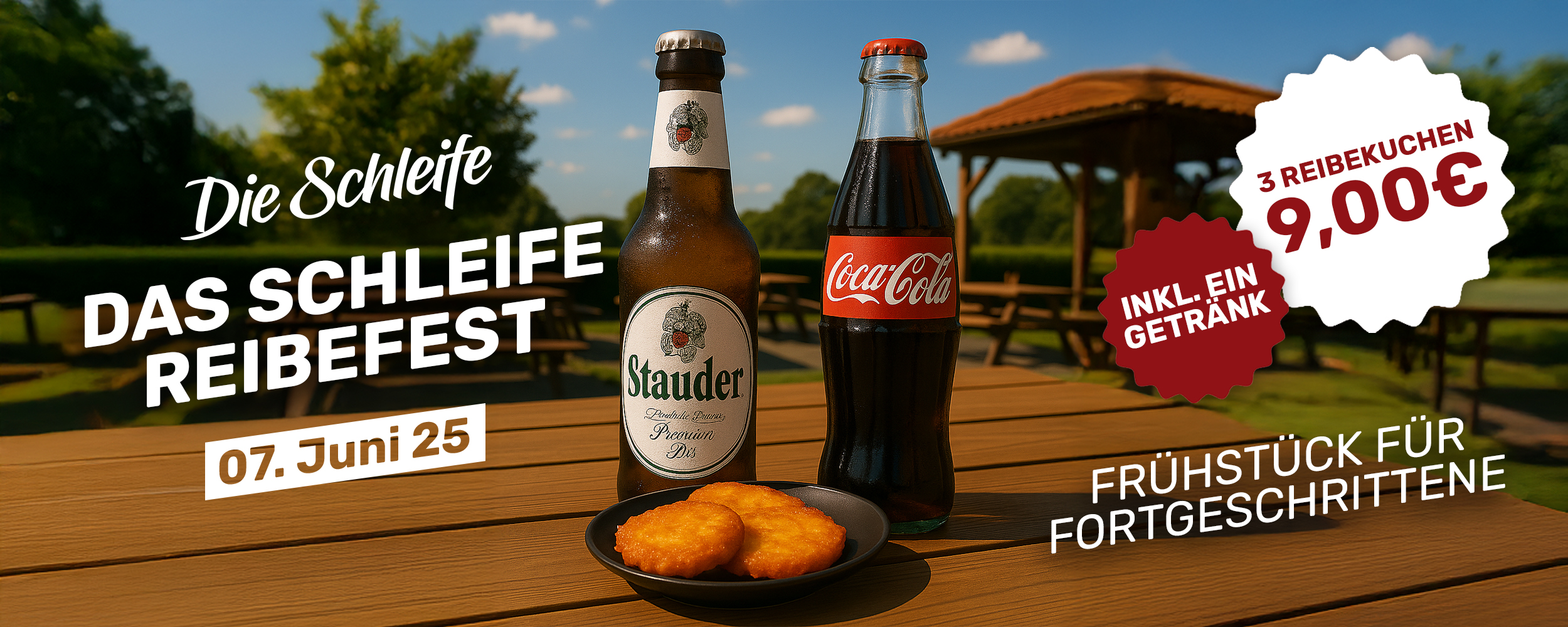 Das Schleife Reibefest – Frühstück für Fortgeschrittene (07. Juni 25)